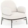 Designer Fauteuil - Gestoffeerd in Bouclé Stof - Alia image 7