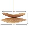 Hangende Rieten Lamp - Boho Bali - Buju image 7