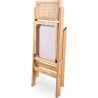 Pakket van 2 Eetkamerstoel van Canage rotan en hout - Umbra image 7