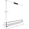 Hanglamp Horizontale LED Balk - Newa image 7