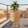 Ronde Vloerplantenbak - Boho-stijl - 46 CM - Firna image 7