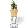 Ronde Vloerplantenbak - Boho-stijl - 65 CM - Firna image 7