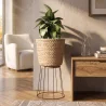 Ronde Vloerplantenbak - Boho-stijl - 65 CM - Firna image 7