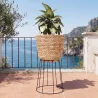 Ronde Vloerplantenbak - Boho-stijl - 65 CM - Firna image 7