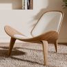 Design Fauteuil - Scandinavische Fauteuil - Bekleed met Boucle - Lucy image 7