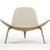 Design Fauteuil - Scandinavische Fauteuil - Bekleed met Boucle - Lucy image 7