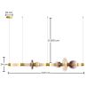 Hanglamp van kristal - LED - Singlen 120 CM image 7