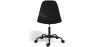 Bureaustoel met armleuningen - Bureaustoel op wielen - Zwarte Denisse-structuur image 7