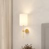  Wandlamp van Goudkleurig Metaal - Vintage - Heart image 7