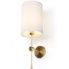  Wandlamp van Goudkleurig Metaal - Vintage - Heart image 7