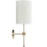  Wandlamp van Goudkleurig Metaal - Vintage - Heart image 7