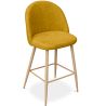 Met stof beklede kruk - Scandinavisch design - 66cm - Evelyne image 7
