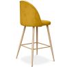 Met stof beklede kruk - Scandinavisch design - 66cm - Evelyne image 7