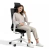 Ergonomisk kontorstol med hjul og armlener - Ergal image 7