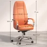 Ergonomisk kontorstol med hjul og armlener - Manga image 7