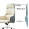 Ergonomisk kontorstol med hjul og armlener - Series image 7
