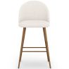 Kruk bekleed met Bouclé stof - Scandinavisch ontwerp - 66cm - Evelyne image 7