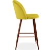 Met fluweel beklede kruk - Scandinavisch design - 66cm - Evelyne image 7