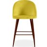 Met fluweel beklede kruk - Scandinavisch design - 66cm - Evelyne image 7