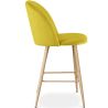 Met fluweel beklede kruk - Scandinavisch design - 66cm - Evelyne image 7