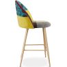 Met patchwork beklede kruk - Scandinavische stijl - 66cm - Evelyne image 7