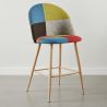 Patchwork beklede kruk - Scandinavische stijl - 66cm -Evelyne image 7