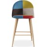 Patchwork beklede kruk - Scandinavische stijl - 66cm -Evelyne image 7