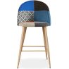 Patchwork beklede kruk - Scandinavische stijl - 66cm - Evelyne image 7