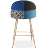 Patchwork beklede kruk - Scandinavische stijl - 66cm - Evelyne image 7