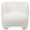 Gestoffeerde Fauteuil - Fauteuil van Bouclé-stof - Magnolia image 7
