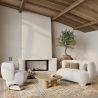Gestoffeerde Fauteuil - Fauteuil van Bouclé-stof - Magnolia image 7
