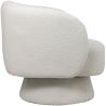 Fauteuil Gestoffeerd in Bouclé-stof - Gebogen Ontwerp - Dresa image 7