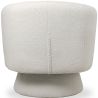 Fauteuil Gestoffeerd in Bouclé-stof - Gebogen Ontwerp - Dresa image 7