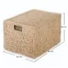 Mand van Natuurlijke Vezels met Deksel - 40x30CM - Maracay image 7