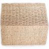 Mand van Natuurlijke Vezels met Deksel - 40x30CM - Maracay image 7