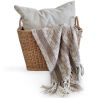 Rieten Mand met Handvatten - 45x35CM - Luisa image 7