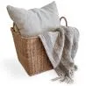 Rieten Mand met Handvatten - 45x35CM - Luisa image 7