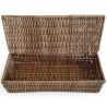 Rieten mand met deksel - 26x10CM - Lung image 7