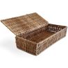Rieten mand met deksel - 26x10CM - Lung image 7
