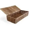 Rieten mand met deksel - 26x10CM - Lung image 7