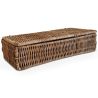 Rieten mand met deksel - 26x10CM - Lung image 7