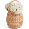 Rieten mand met handvat - 33x22CM - Vernu image 7