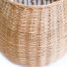 Rieten mand met handvat - 33x22CM - Vernu image 7