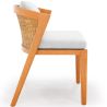 Eetkamerstoel voor buiten van teak met kussens - Esther image 7