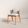 Eetkamerstoel voor buiten van teak met kussens - Esther image 7