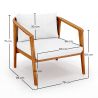 Buiten Teakhouten Fauteuil - Bamas image 7