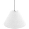 Hangende Plafondlamp met Beige Stoffen Kap - Fula image 7