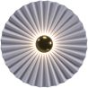 Wandlamp Wandapplicatie Bloem van Wit en Goudkleurig Metaal - 40CM image 7