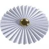 Wandlamp Wandapplicatie Bloem van Wit en Goudkleurig Metaal - 40CM image 7