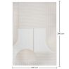 Groot Tapijt met Eigentijds Modern Ontwerp - Beige (290x200 cm) - Dhoka image 7